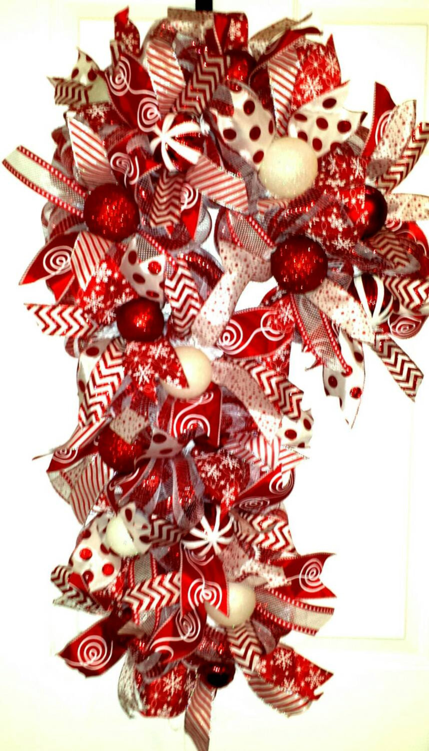 Candy Cane Christmas Wreath
 Candy Cane Candy Cane Wreath Candy Cane Door Wreath