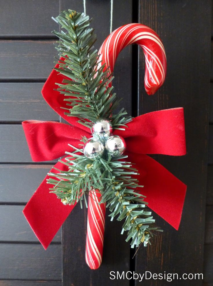 Candy Christmas Ornaments
 359 best Creating with Candy Canes images on Pinterest