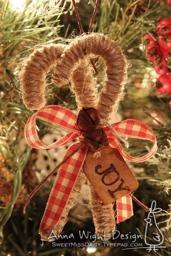 Candy Christmas Ornaments To Make
 20 Homemade Christmas Decoration Ideas & Tutorials Hative