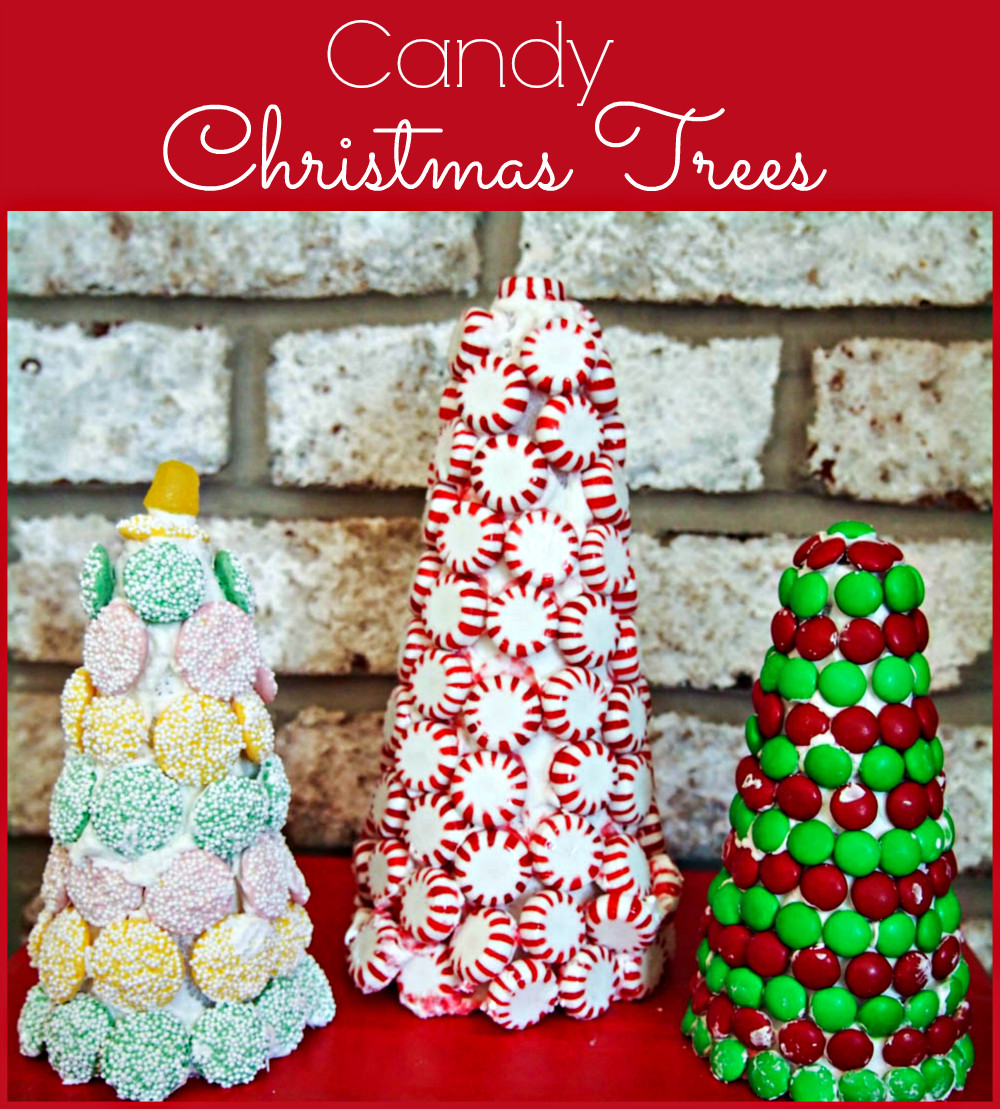 Candy Christmas Tree Craft
 Candy Christmas Trees Upstate Ramblings