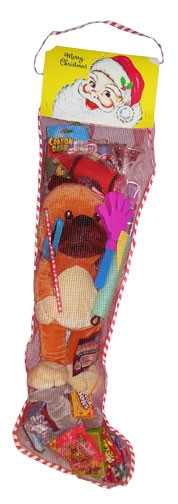 Candy Filled Christmas Stockings
 36 inch Toy and Candy Filled Net Christmas Stocking