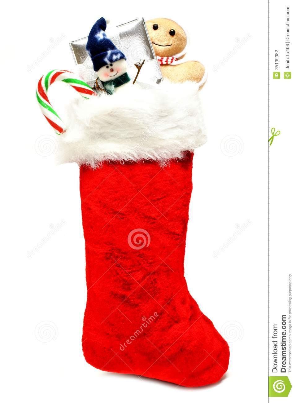Candy Filled Christmas Stockings
 Christmas stocking stock photo Image of ts festive