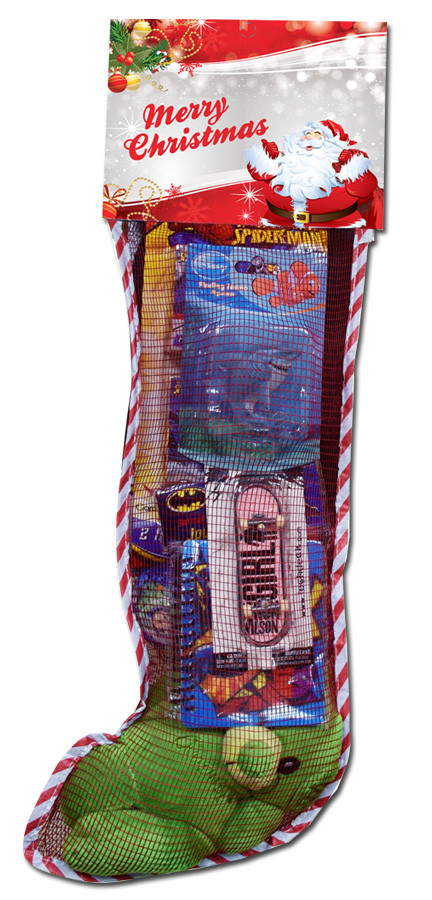 Candy Filled Christmas Stockings
 2ft Toy Filled Christmas Stocking Promotion