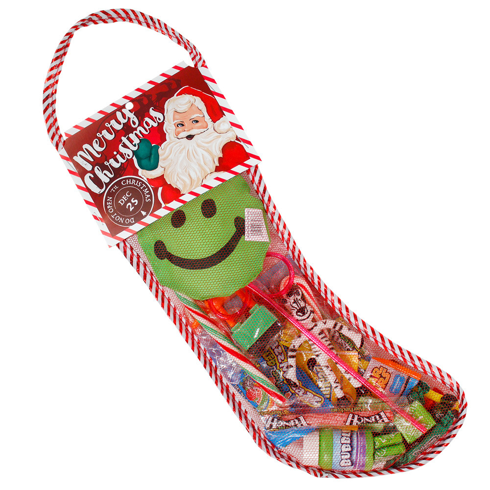 Candy Filled Christmas Stockings Wholesale
 FILLED CHRISTMAS STOCKING 15" from American Carnival Mart