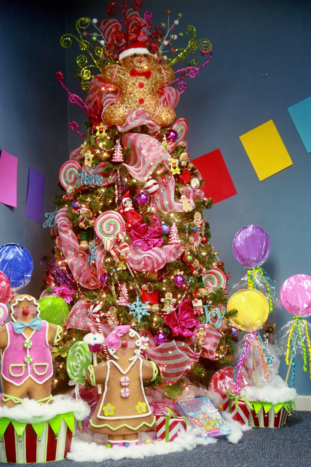 Candy Land Christmas
 Ramblings of a Southern Girl Candyland Christmas Tree