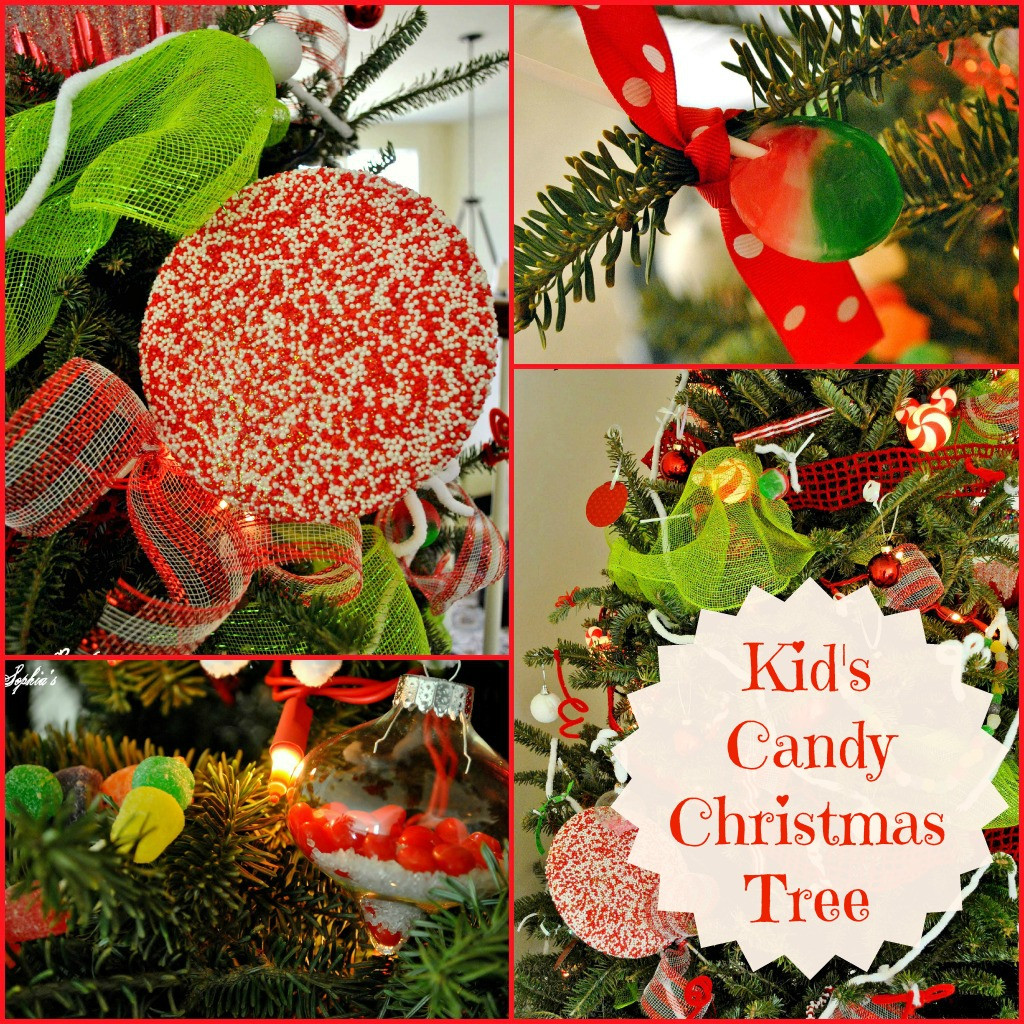 Candy Ornaments For Christmas Tree
 Sophia s Kid s Candy Tree & DIY Sprinkles Ornaments