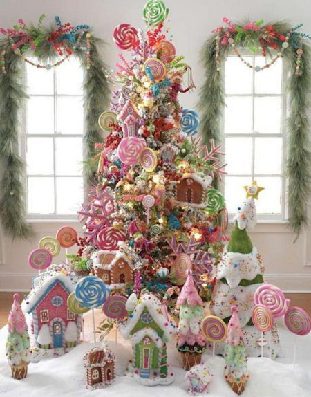 Candy Themed Christmas
 Candy Themed Christmas Tree Ideas