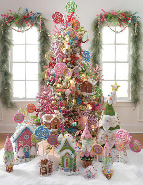 Candy Themed Christmas Tree
 POOG November 2012