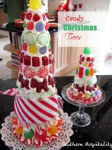 Candy To Make For Christmas
 how to make candy christmas trees