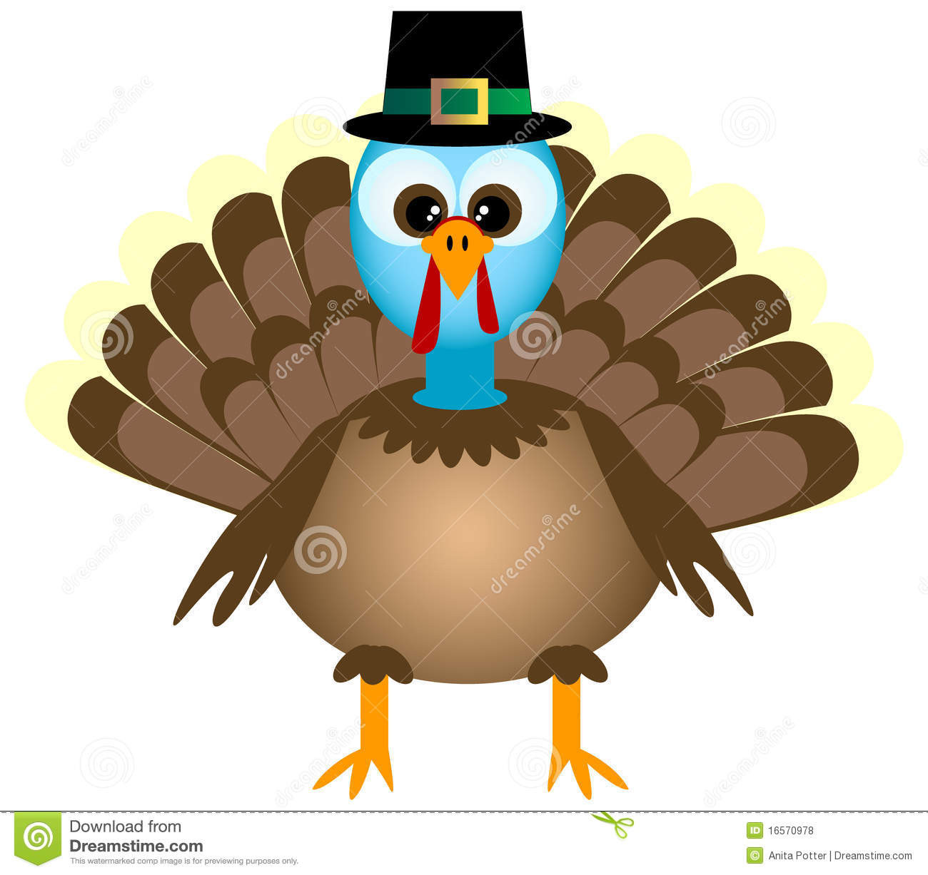 Cartoon Picture Of Turkey For Thanksgiving
 Cartoon Thanksgiving Turkey Stock Vector Illustration of