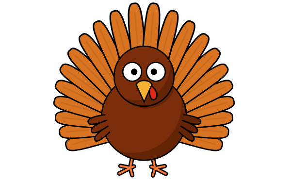 Cartoon Picture Of Turkey For Thanksgiving
 How to Draw a Cartoon Turkey