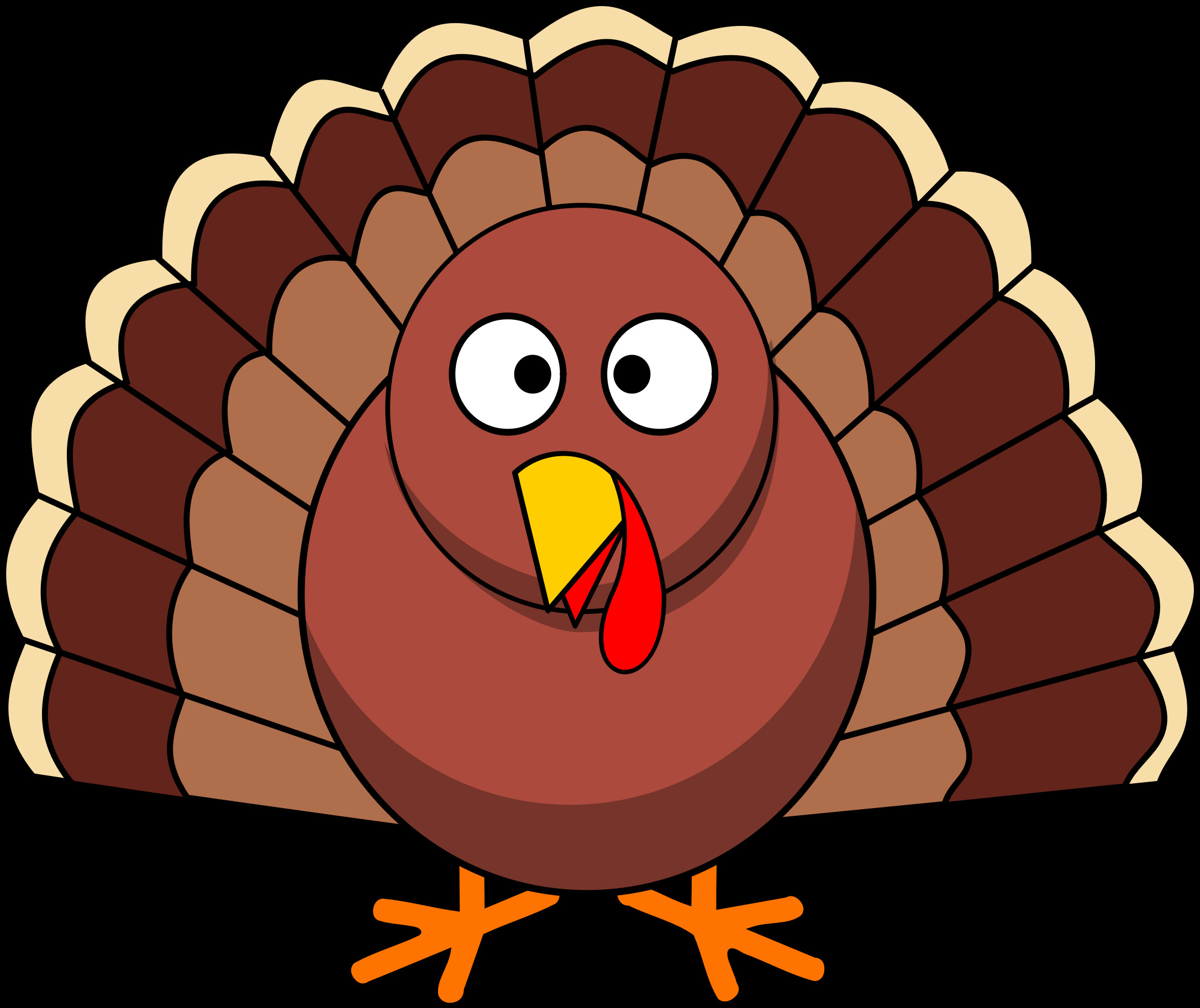 Cartoon Picture Of Turkey For Thanksgiving
 Cartoon Turkey Clipart Clipart Suggest