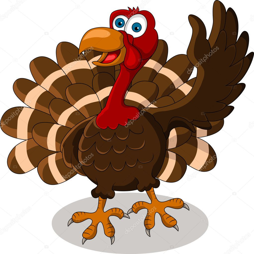 Cartoon Picture Of Turkey For Thanksgiving
 Cute turkey cartoon — Stock Vector © starlight789