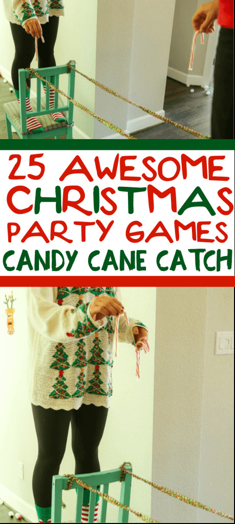Catch The Candy Christmas
 25 Hilarious Minute to Win It Christmas Games for Kids and