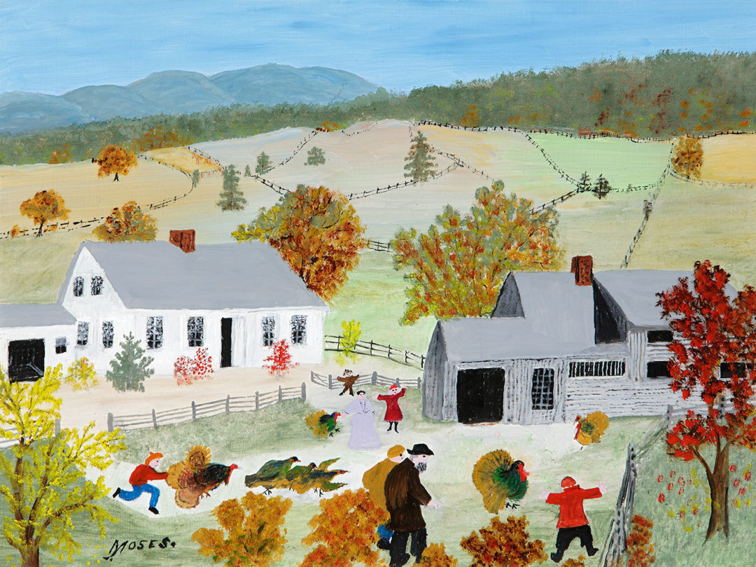 Catching The Thanksgiving Turkey
 The Making of Grandma Moses Folk Modernist