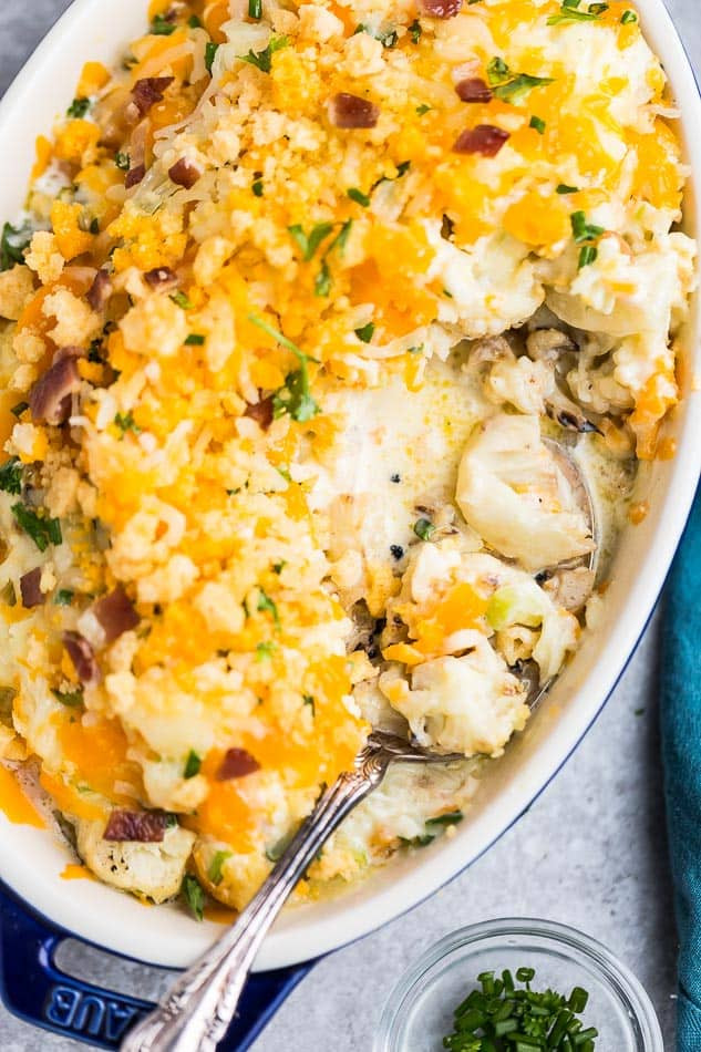 Cauliflower Thanksgiving Side Dishes
 Low Carb Cauliflower Casserole Recipe