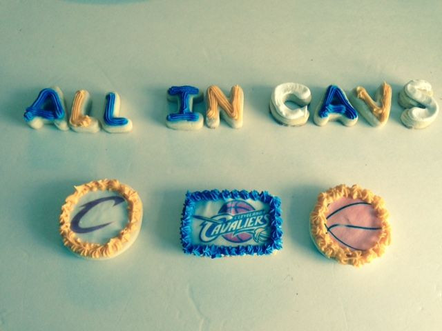 Cavs Halloween Cookies
 28 best images about Custom sugar cookies on Pinterest