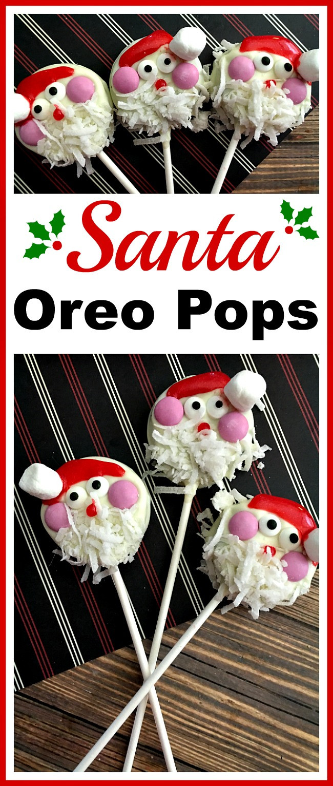 Cheap Christmas Desserts
 Santa Oreo Pops An Easy Christmas Dessert Recipe