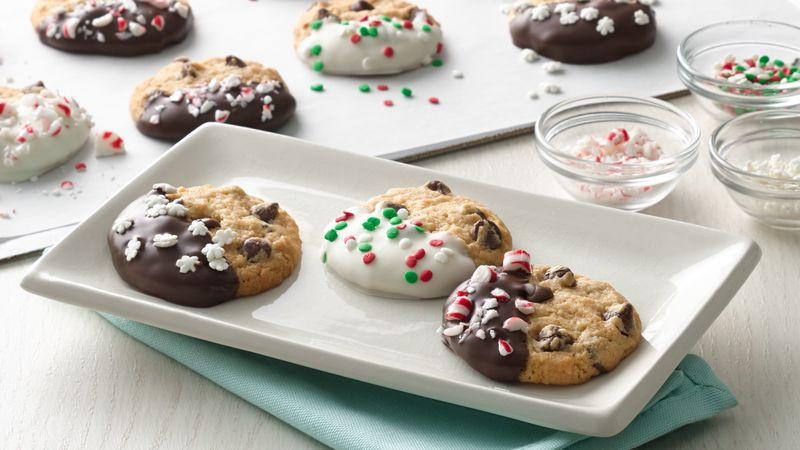 Choc Chip Christmas Cookies
 Chocolate Chip Christmas Cookies Recipe BettyCrocker