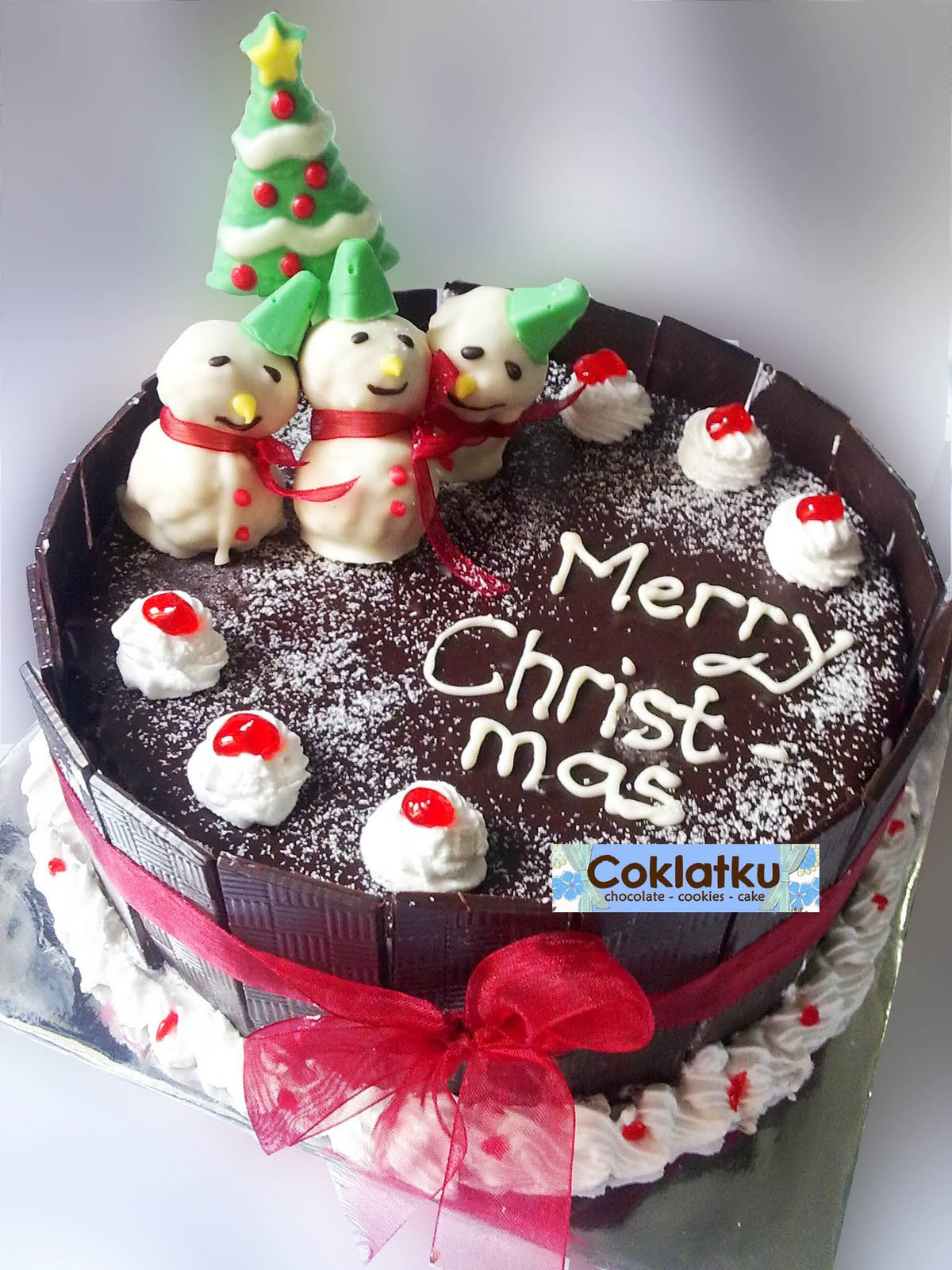 Chocolate Christmas Cake
 Christmas Cake Ideas