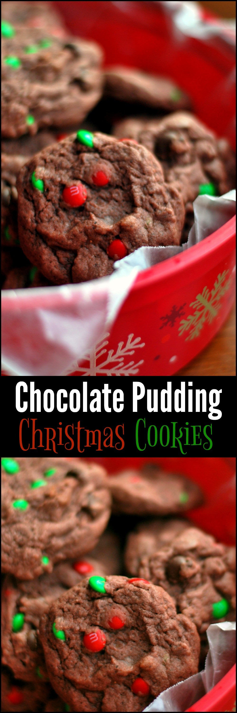 Chocolate Christmas Cookies
 Chocolate Pudding Christmas Cookies Aunt Bee s Recipes