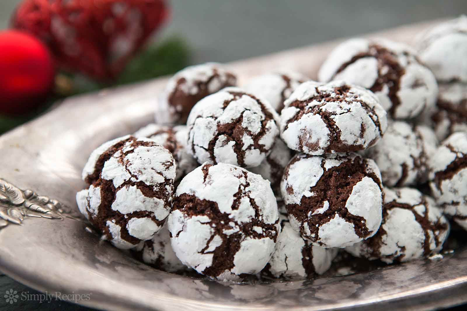 Chocolate Christmas Cookies Recipe
 Chocolate Crinkles Recipe