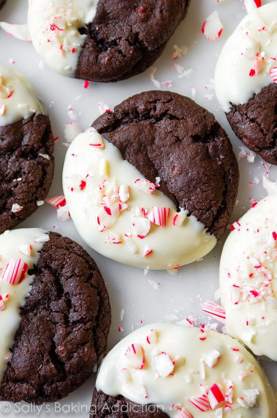 Chocolate Peppermint Christmas Cookies
 Best 25 Chocolate peppermint cookies ideas on Pinterest