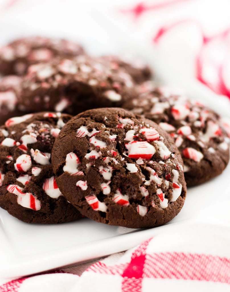 Chocolate Peppermint Christmas Cookies
 Double Chocolate Peppermint Cookies
