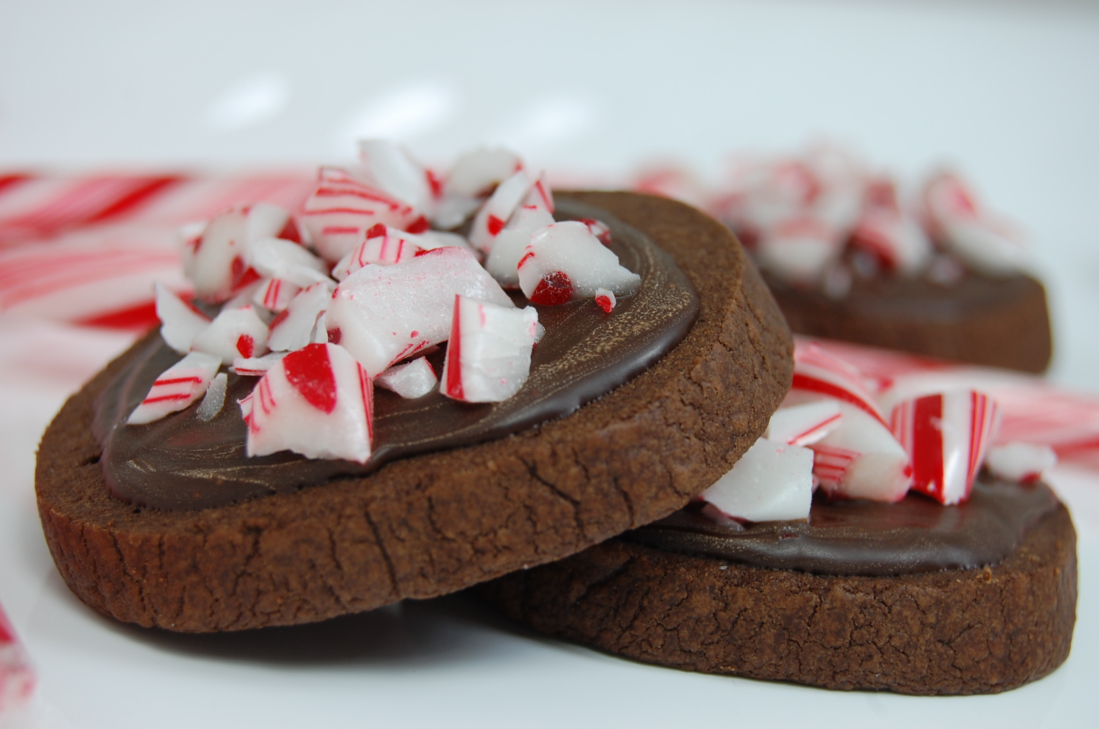 Chocolate Peppermint Christmas Cookies
 Christmas Basket Ideas