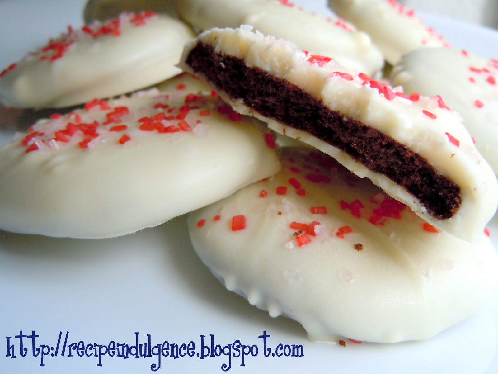 Chocolate Peppermint Christmas Cookies
 Recipe Indulgence Chocolate Peppermint Cookies