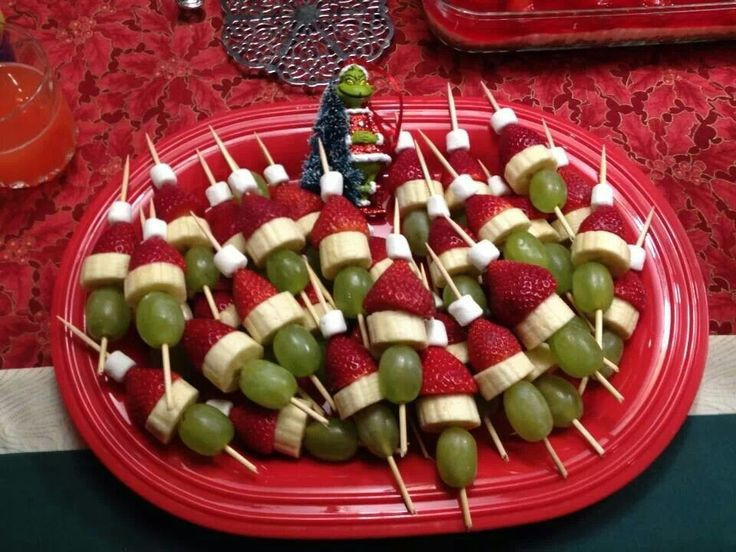 Christmas Appetizers On Pinterest
 Grinch appetizer Easy fun Christmas