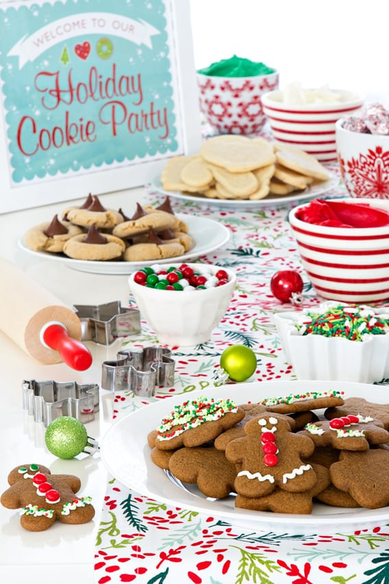 Christmas Baking For Kids
 How to Host A Holiday Cookie Party for Kids My Baking