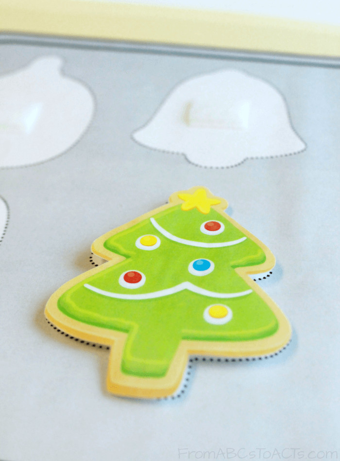 Christmas Baking Games
 Matching Christmas Cookies File Folder Game