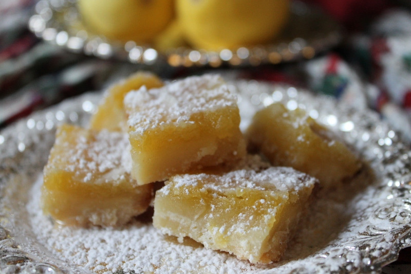 Christmas Baking Squares
 Christmas Cookie Favorites Lemon Squares