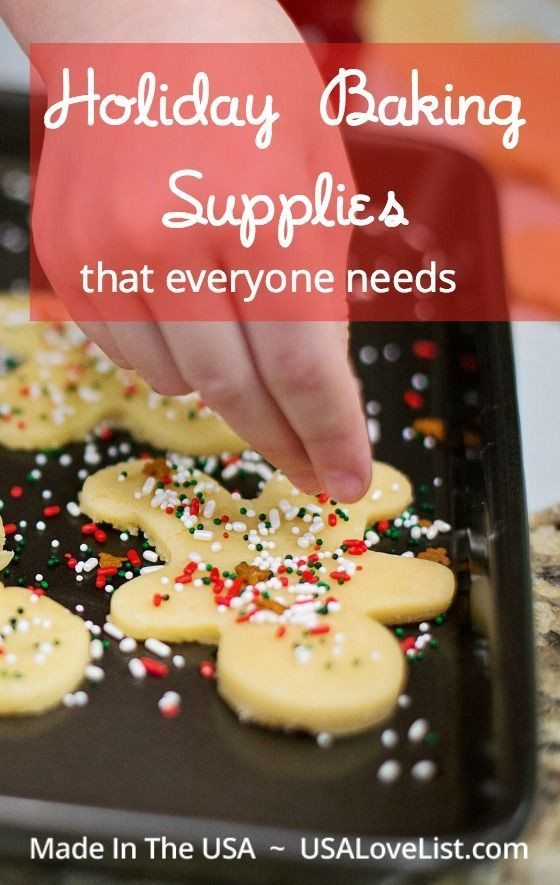 Christmas Baking Supplies
 17 Best images about Baking Necessities on Pinterest