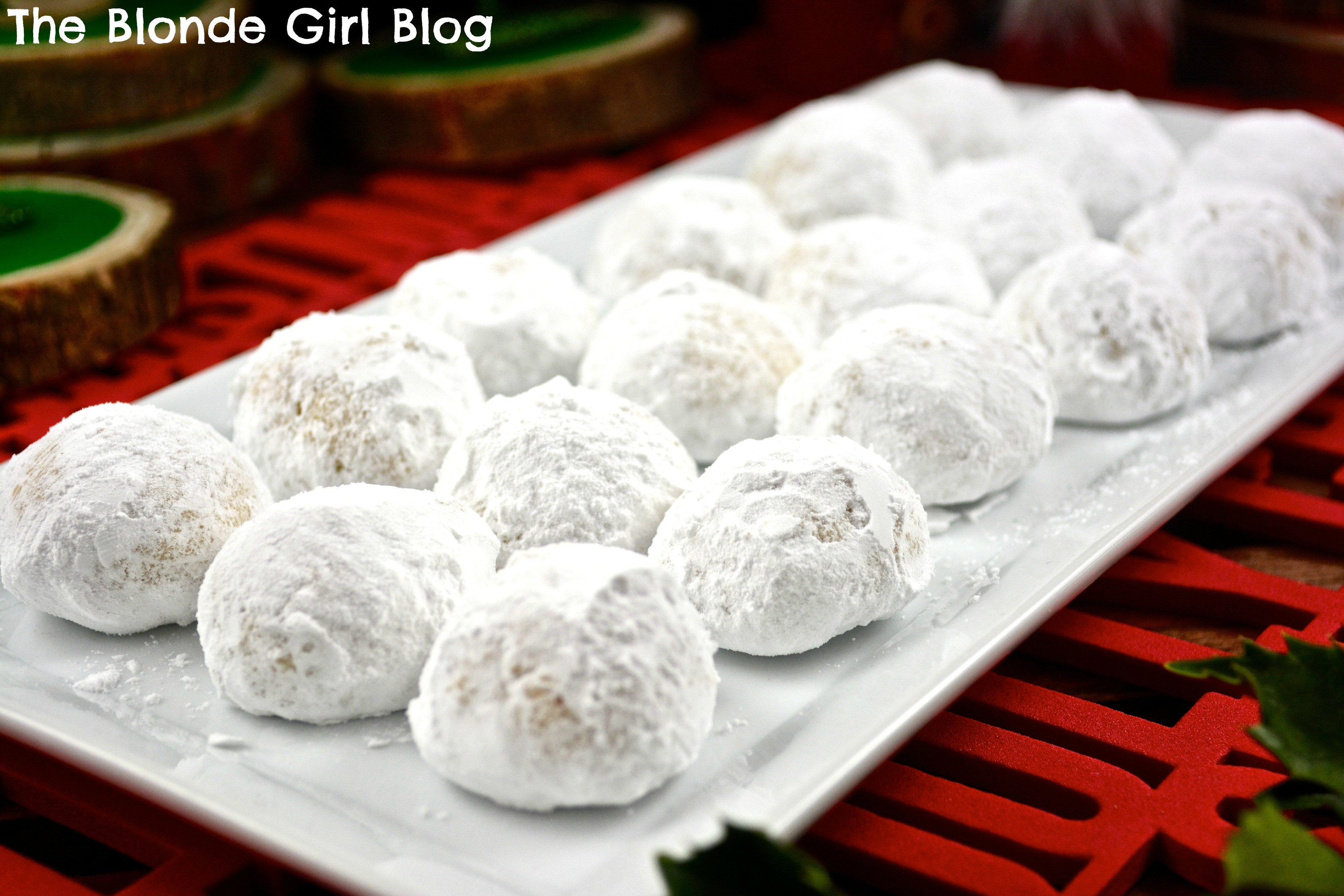 Christmas Ball Cookies Powdered Sugar
 Walnut Balls 12 on our “25 Days of Desserts” List