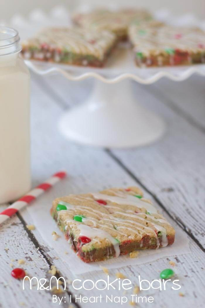 Christmas Bar Cookies
 50 BEST Holiday Desserts I Heart Nap Time