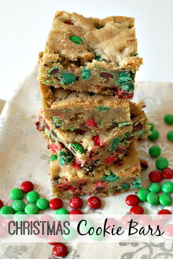 Christmas Bar Cookies
 Christmas Cookies Bars Recipe The Rebel Chick