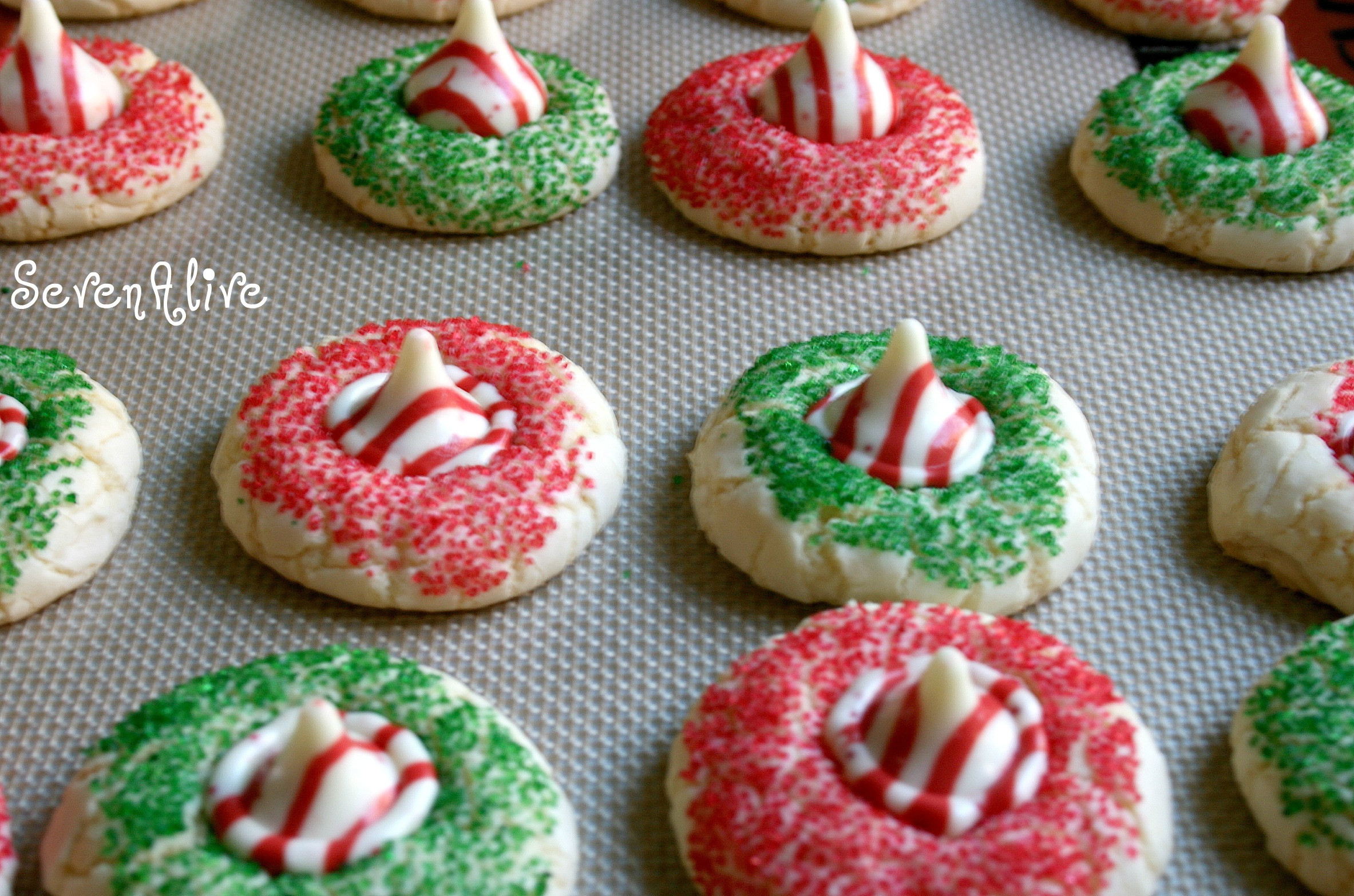 Christmas Cake Cookies
 Holiday Cake Mix Cookies