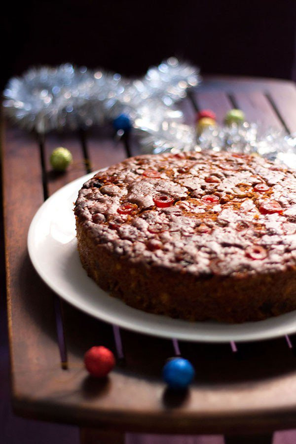 Christmas Cake Recipe
 eggless christmas fruit cake recipe vegan eggless