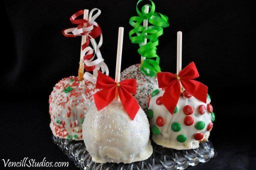Christmas Candy Apples
 Christmas Fancy Candy Apples