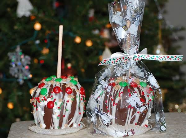 Christmas Candy Apples
 Holiday Chocolate Caramel Apples Recipe