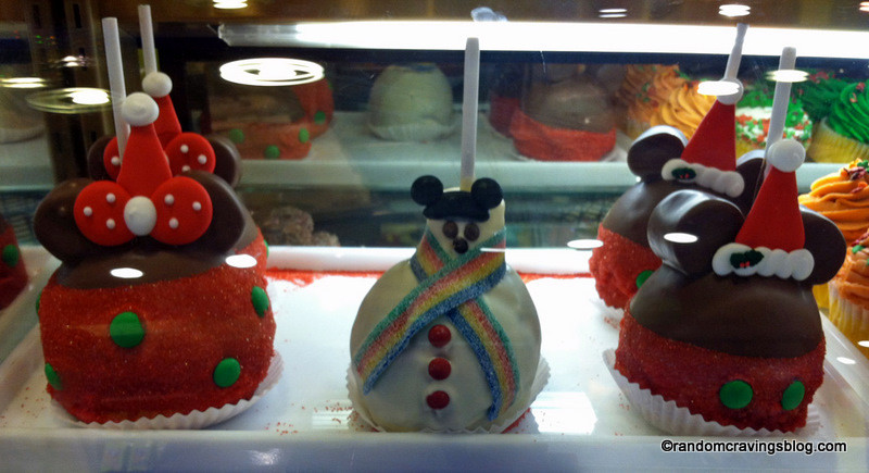 Christmas Candy Apples
 Guest Review Mickey’s Very Merry Christmas Party Treats