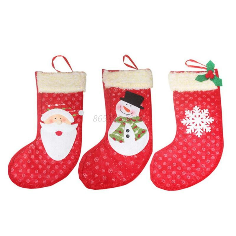 Christmas Candy Bags
 Chic Christmas Candy Bag Santa Claus Apple Bag Socks