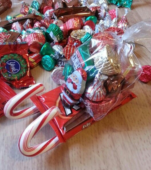 Christmas Candy Bags Ideas
 Ho Ho Ho These are so cute and super easy to make You