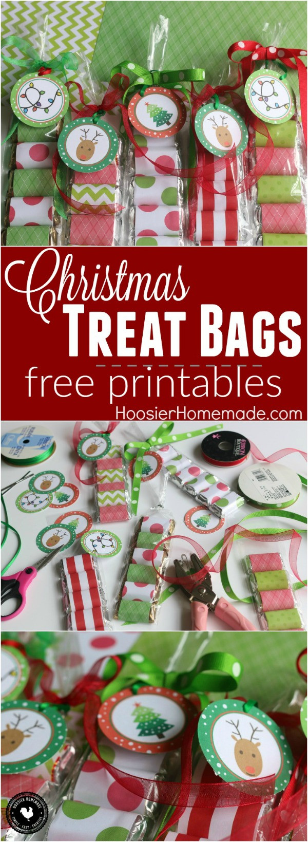 Christmas Candy Bags Ideas
 Christmas Treat Bags Hoosier Homemade