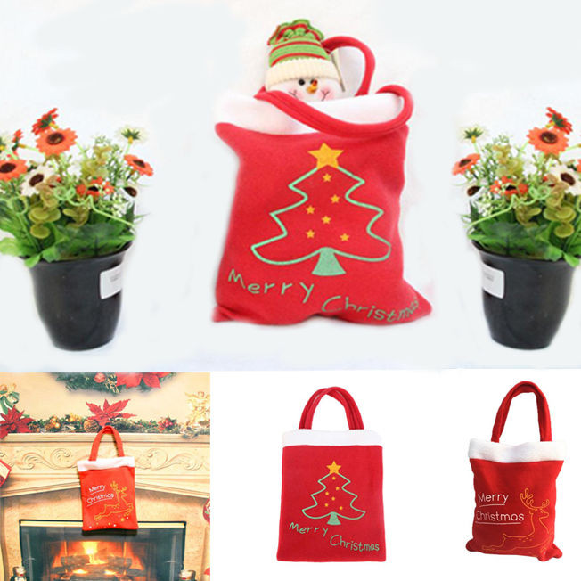 Christmas Candy Bags
 1PC Christmas Gift Bag Candy Bag Merry Christmas Candy