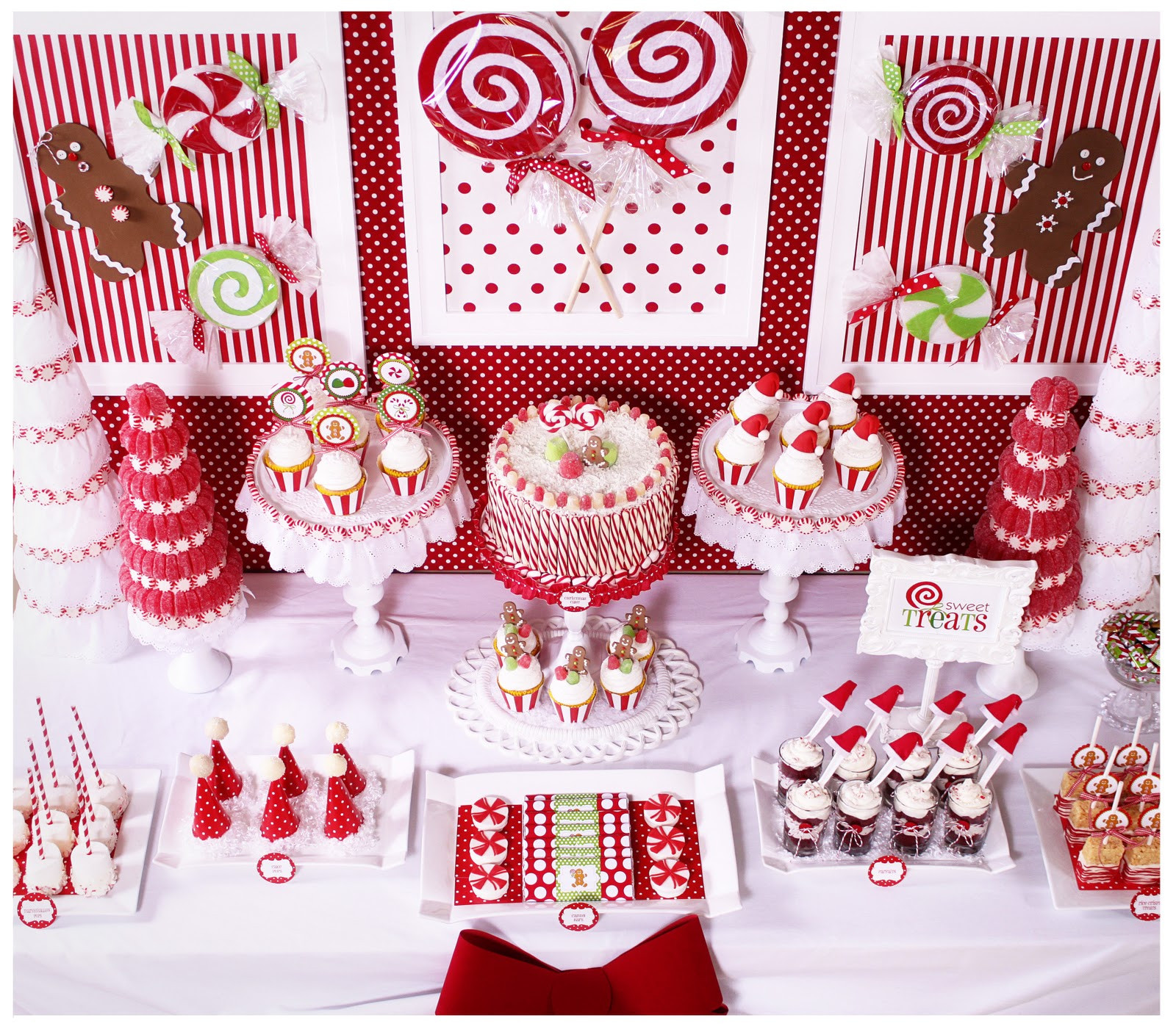 Christmas Candy Bar
 Kara s Party Ideas Candy Land Christmas Party