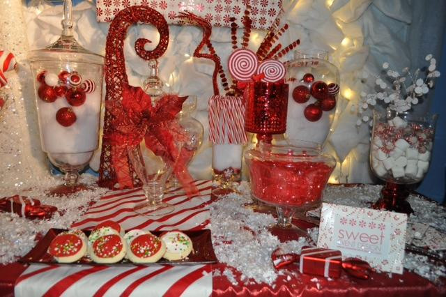 Christmas Candy Bar
 sweeteventdesign