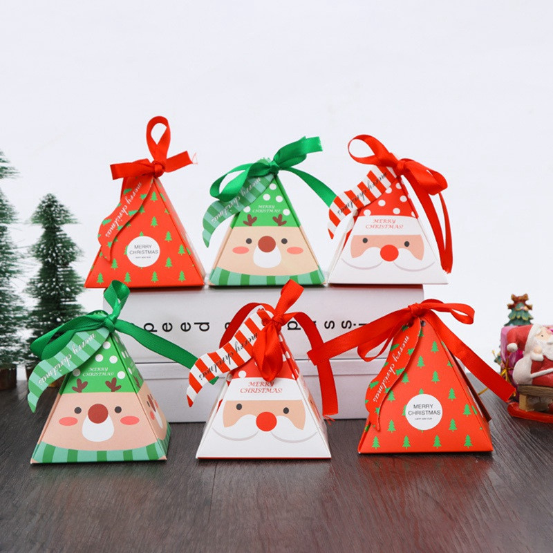 Christmas Candy Boxes
 Merry Christmas Candy Box Bag Christmas Tree Gift Box With